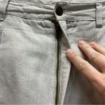 Talbots Cream linen and cotton High Waist shorts women’s sz 16 Photo 2