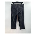 Universal Standard  Washed Black Stretch Mom Crop Jean Size 10 Photo 5