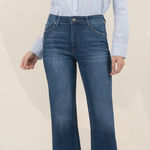 Kut From The Kloth Dark Blue Flare Jeans Photo 0