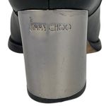 Jimmy Choo  Method 65 Women's Black Leather Zipper Buckle Ankle Boots Size 5.5 Photo 3