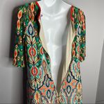 Eliza J  Shift Dress Womens Size 4 Bold Boho Colorful Maximalist Abstract Party Photo 5