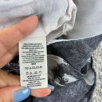 Free People Shorts Women's Large L Black White Tie Front Linen Blend Casual Photo 3