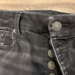 American Eagle  distressed denim shorts.  Size: 0.  Super stretch. Photo 2