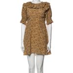 Doen Lady Emma Floral Baudoin Dress Yellow Size XS Photo 2