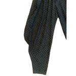 Vtg Diamonds Run Jumpsuit Black Polka Dot Strapless Sweetheart Harem Retro XS Photo 3