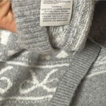 No Boundaries  Gray Bow Print Button Front Cardigan Size XL Photo 6