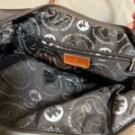 LuluCastagnette Brown‎ Nylon Tote Bag Tan Leather Trim Medium Shoulder Bag Brown Photo 12