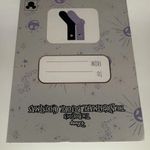 Disney NWT  Nightmare Before Christmas Purple and Black Socks in collectible box. Photo 1