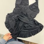 Love Your Assets by Sara Blakely Spanx Swim Dress X Large Black Ruched Halter Size XL Photo 10