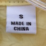 FINAL MARKDOWN Denim and company tone on tone blouse small Yellow Photo 8