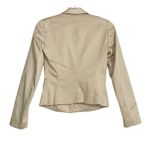 Armani Exchange Single Breasted Beige Jacket Blazer Classic Notched Lapel SMALL Photo 1
