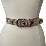 BKE  Guatemalan Leather Whipstitch Buckle ~ western cowgirl Photo 1