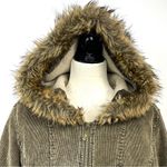 B.Moss Hooded Coat Size Large Photo 4