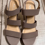 CL by Laundry  Taupe Strappy Heels Photo 0