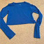 Aerie Offline Blue Women's Long Sleeve Top Photo 0