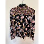 Free People  Hold On To Me Floral Printed Button Down Top Sz L Boho Photo 2