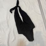 BCBGMAXAZRIA Swim 10 deep plunge halter one piece swimsuit SW2 2989 Photo 7