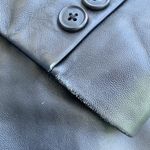 Roundtree & Yorke Black Leather Jacket - Size S Photo 7