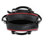 Von Dutch  Crossbody Bowling Bag Flying Eye Black Red Two Tone Y2K New With Tags Photo 3