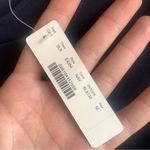 J.Crew NWT  Navy & Black Fringe Bottom Sweatshirt Photo 5