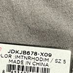 BCBGMAXAZRIA NWT  Rhodium Silver Crystal Studded Panther Cocktail Ring Size 5 Photo 5