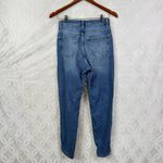 Topshop Super Ripped Mom Jeans in mid blue Size 26 Photo 4