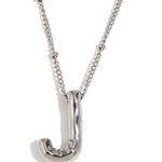 Balloon Letter J Initial Necklace Gold Photo 0