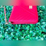 Bebe  Small Quilted Crossbody Red Purse - Gorgeous 7x5x1.5 Photo 6