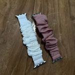 Apple Watch Bands in Pink and White Photo 1