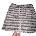 Scotch & Soda Scotch & Soda Short Mini Tweed Pocket Front A Line Skirt Combo T Multi Color Lg Photo 6