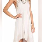Free People Cream Star Lace Dress with Bead Details S Photo 3