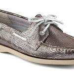 Sperry Authentic Original Boat Shoe Lace Up Womens Sz 6.5M STS90175 Croc… Photo 0