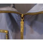 Chico's  Synergy Lightweight Workout Jacket Blue Black Size 12-14 (Chico Size 2) Photo 5