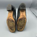 Cole Haan  City Loafers Black Leather Slip On Low Block Heel Shoes Women's Sz 10B Photo 5