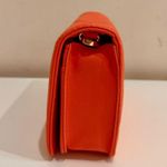 Bebe NWT Faux Leather Gio Flap Crossbody Handbag Salmon Size Small Photo 3