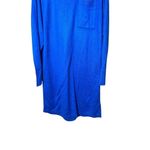 Vintage Avon Fashions Blue Long Sleeve Midi Sweater Dress L Size L Photo 2