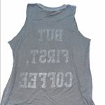 Fifth Sun  xsmall But First Coffee burnout tank Photo 2