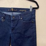 7 For All Mankind 7 For All Mankind Dark Straight Leg Jeans Buckle Size 29 Photo 4