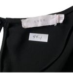 Lush Clothing Lush Black V-Neck Top Blouse Women Size Large | 44-1 Photo 3