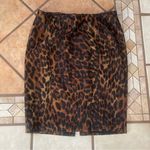 Lane Bryant  Skirt Womens 18 Brown Black Animal Print Boho Midi Artsy Car… Photo 0