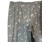 Splendid Blue Star Detail Comfy Casual Lounge Pants Women Sz L Photo 8