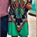 Glam Colorful Aztec Dress Photo 1