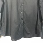 Women's Button Front Black Dress Shirt Size 18 Office Workwear Casual Photo 3