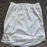 12th Tribe  White Satin Mini Skirt Photo 6