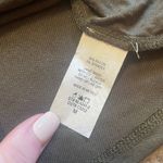 Charlotte Russe Charolette Russe Green Cropped Criss Cross Front Short-Sleeve Top, Size M Photo 11