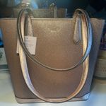Kate Spade  Tinsel Glitter Tote Rose Gold  Photo 3