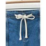 Banana Republic  Tapered Mid Rise Jeans Denim Drawstring Waist Women's Size Large Photo 1