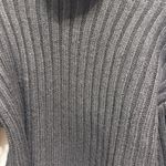 Topshop ‎ Black Ribbed Turtleneck Sweater Photo 2