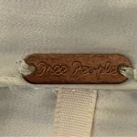 Free People  white with light blue stripes long sleeve button down Medium EUC Photo 9