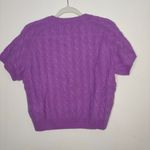 J.Crew NWT 100% Cashmere Knit Button Fronts T-shirt Size L Photo 5